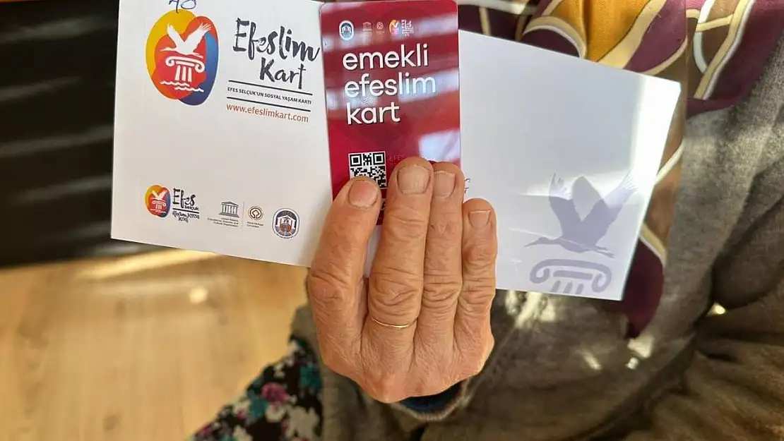 Selçuk Belediyesi'nden 'Emekli Efeslim Kart' projesi