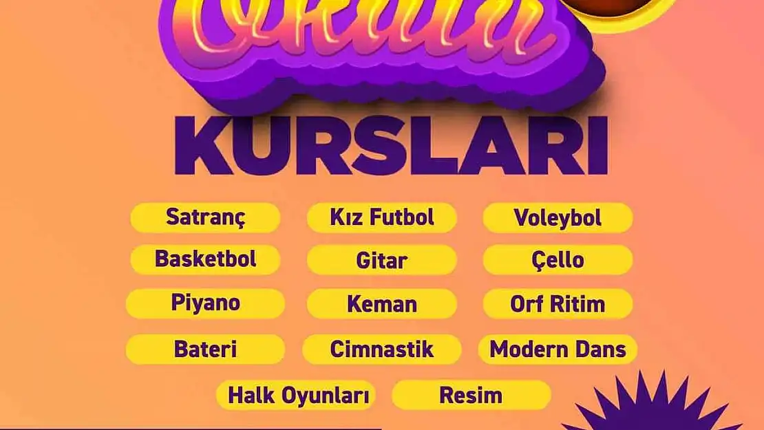 Selçuk'ta çocuklar için yaz okulu zamanı