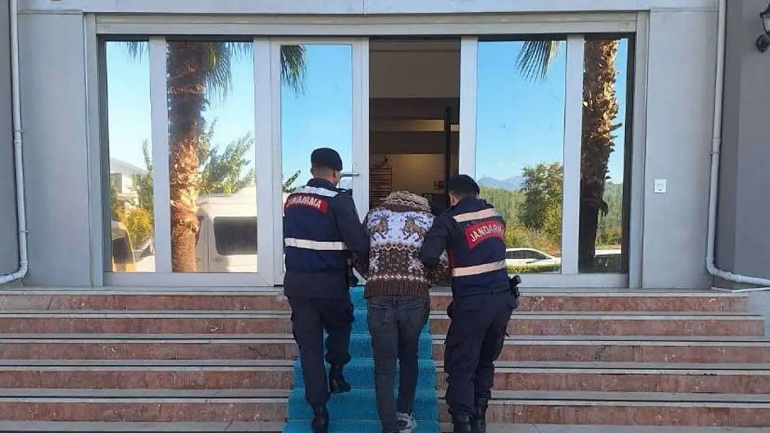 Seydikemer'de 21 yıl hapis cezası bulunan şahıs yakalandı