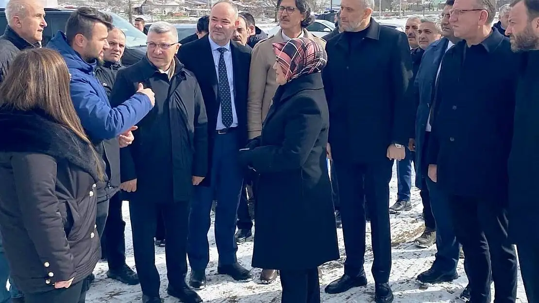 Simav'da 300 kişilik öğrenci yurdu inşaat alanında inceleme