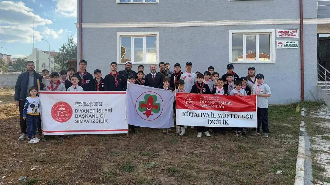 Simav'da diyanet izcileri Kütahya'da kış kampına katıldı
