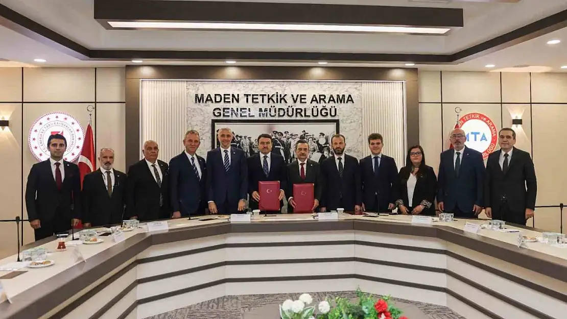 Simav Jeotermal OSB'de 9 kuyu için MTA ile sözleşme imzalandı