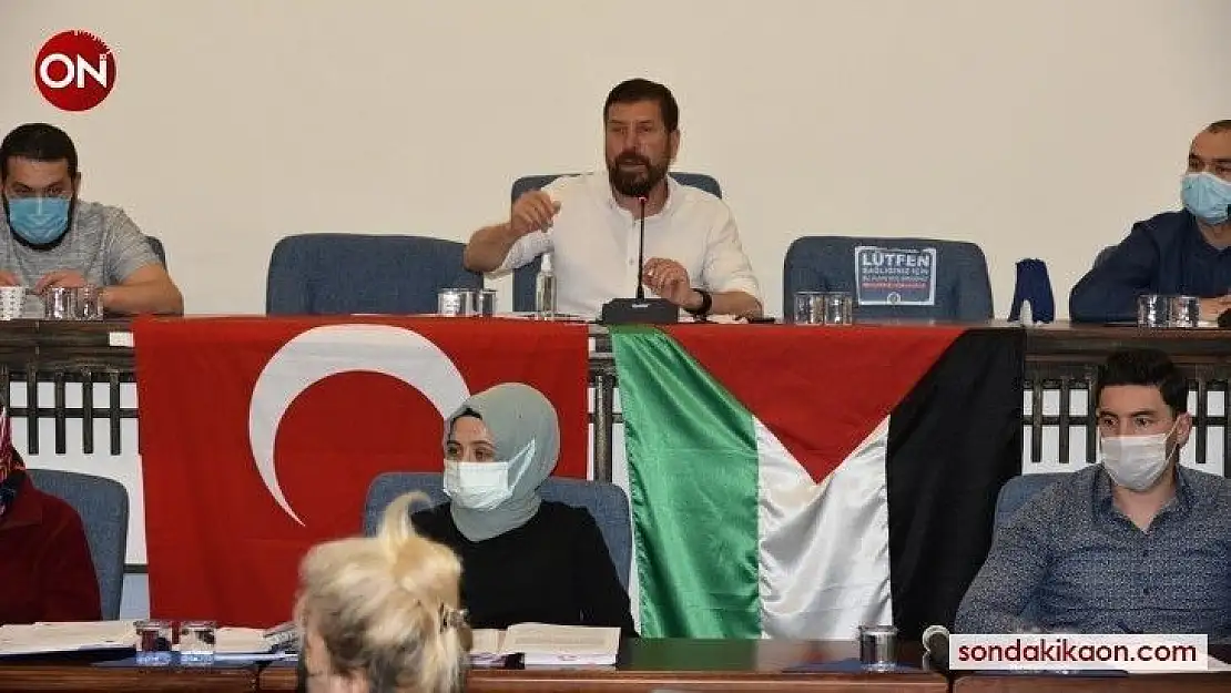 Sındırgı Belediye Meclisinden İsrail'e kınama