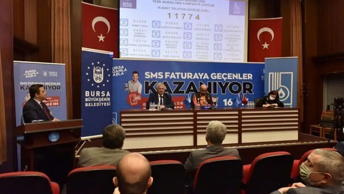 SMS faturaya geçenler kazandı