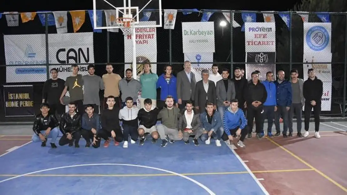 Sokak basketbolu turnuvası sona erdi