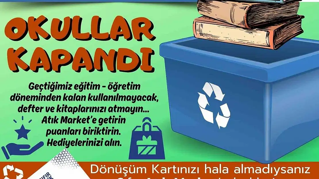 Söke Belediyesi'nden Kağıt Atıkları Toplama Kampanyası