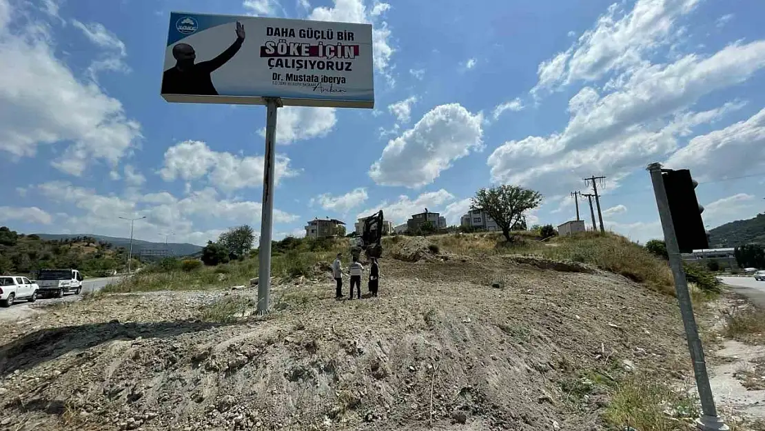 Söke Belediyesi'nden kent estetiğine önemli dokunuşlar