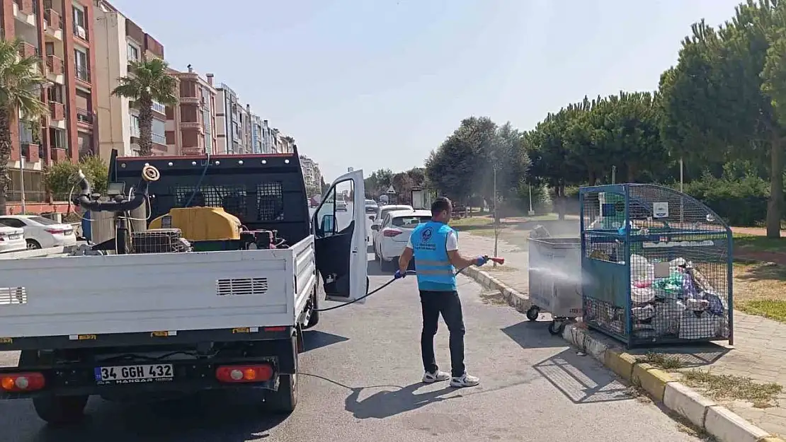 Söke Belediyesi temiz çevre için çalışmalarını sürdürüyor