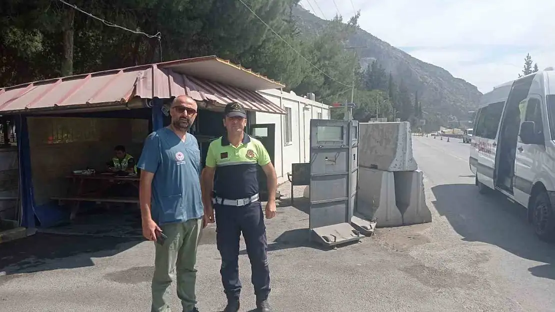 Söke'de kurbanlıkların nakil yol kontrolleri yapıldı