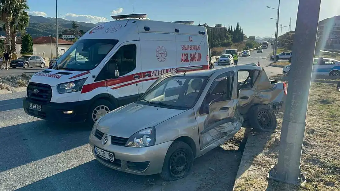 Söke'de trafik kazası: 1 ölü, 3 yaralı