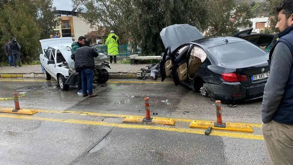 Söke'de trafik kazası: 2 yaralı