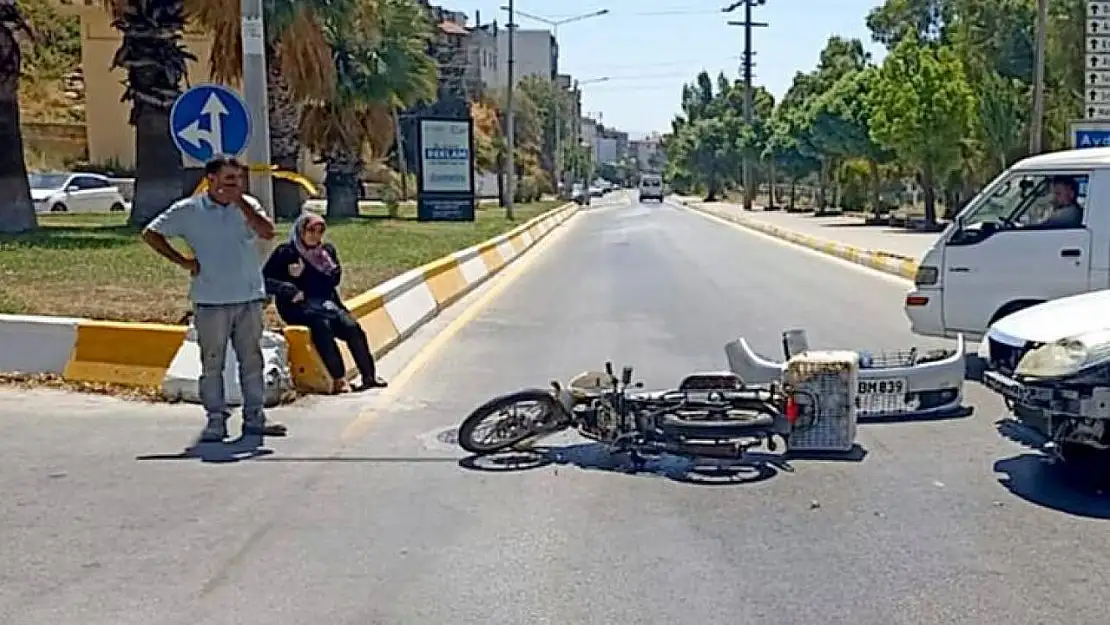 Söke'de trafik kazası: 2 yaralı