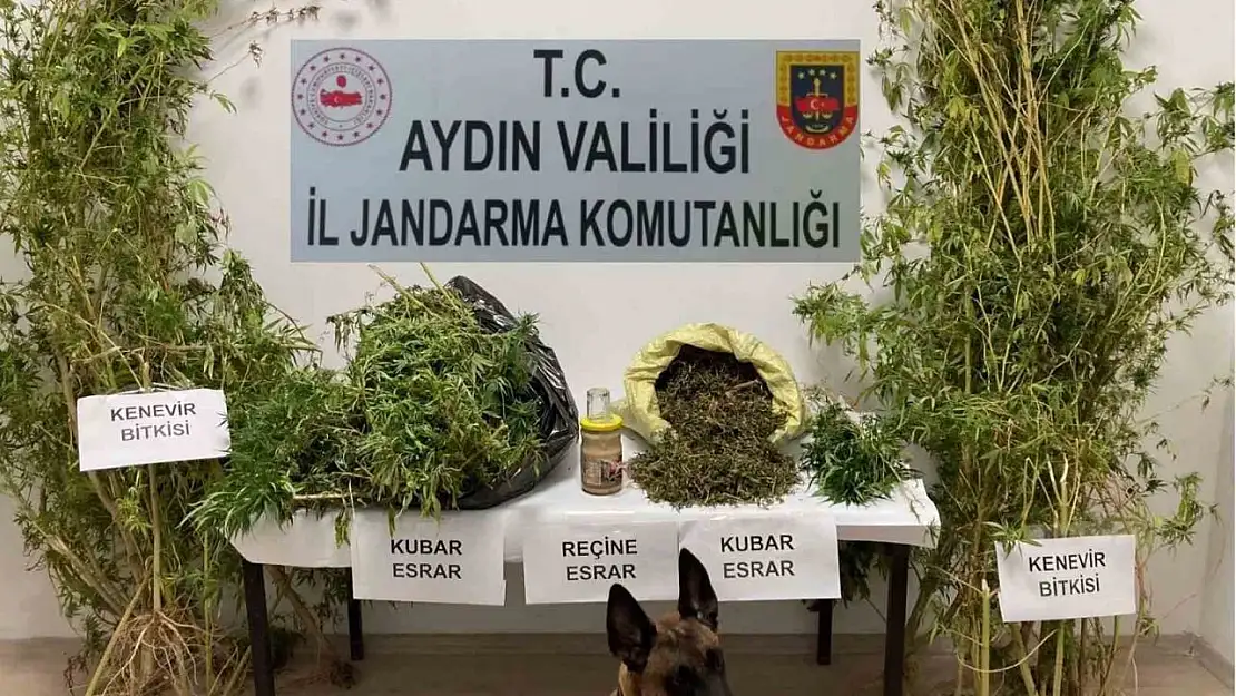 Söke'deki operasyonda 5 kilogram uyuşturucu ele geçirildi