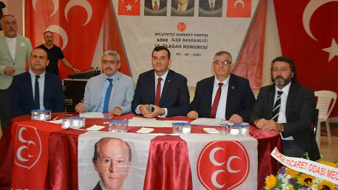 Söke MHP İlçe Kongresi yapıldı