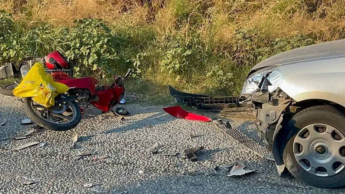 Söke ve Davutlar'da 2 ayrı motosiklet kazası