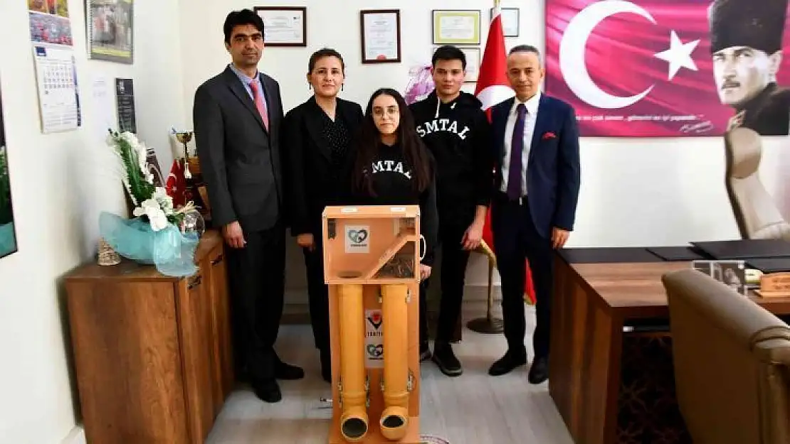 Sökeli öğrencilerin projesi, sokak hayvanlarını aç ve susuz bırakmayacak