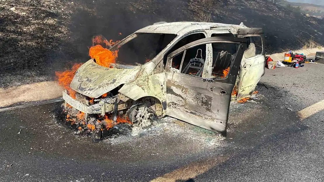 Soma'da orman yangını kontrol altına alındı