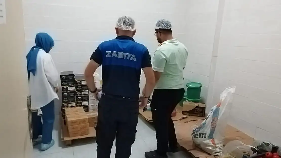 Soma zabıtasından kantinlere sıkı denetim