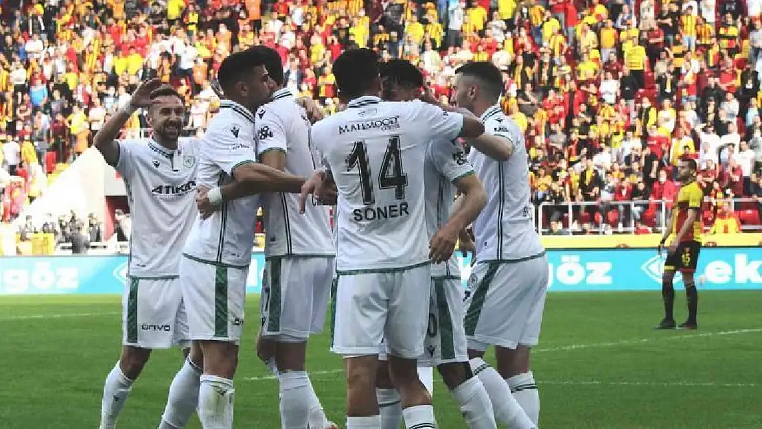 Spor Toto Süper Lig: Göztepe: 0 - Konyaspor: 1 (İlk yarı)