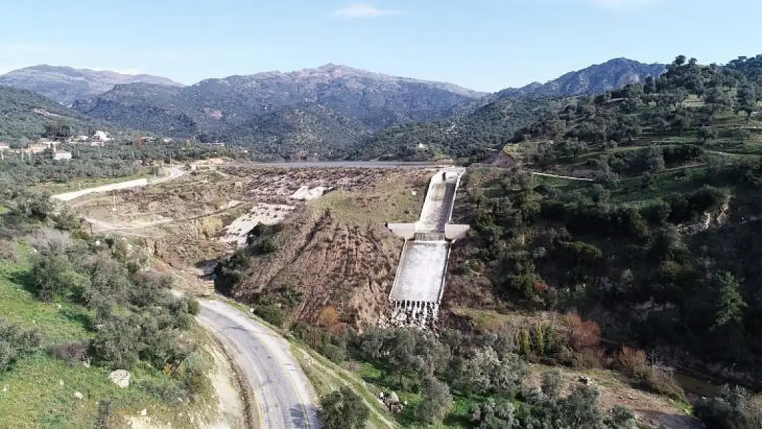 Sultanhisar Barajı tamamen doldu