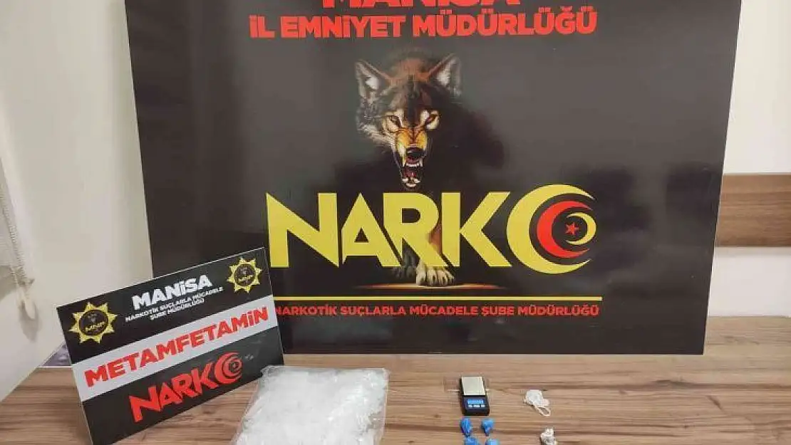 Şüpheli şahsın üzerinden metamfetamin çıktı