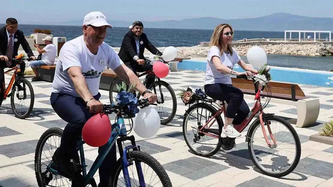 Süslü Bisikletler' ile temiz çevreye dikkat çekildi