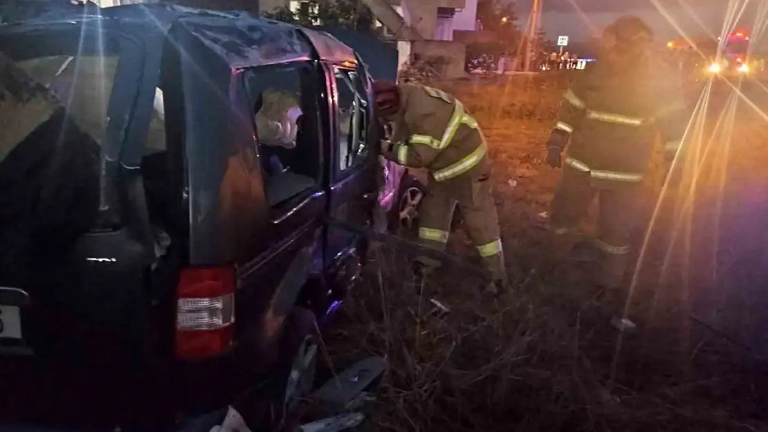 Susurluk'ta trafik kazasında 1 kişi yaralandı