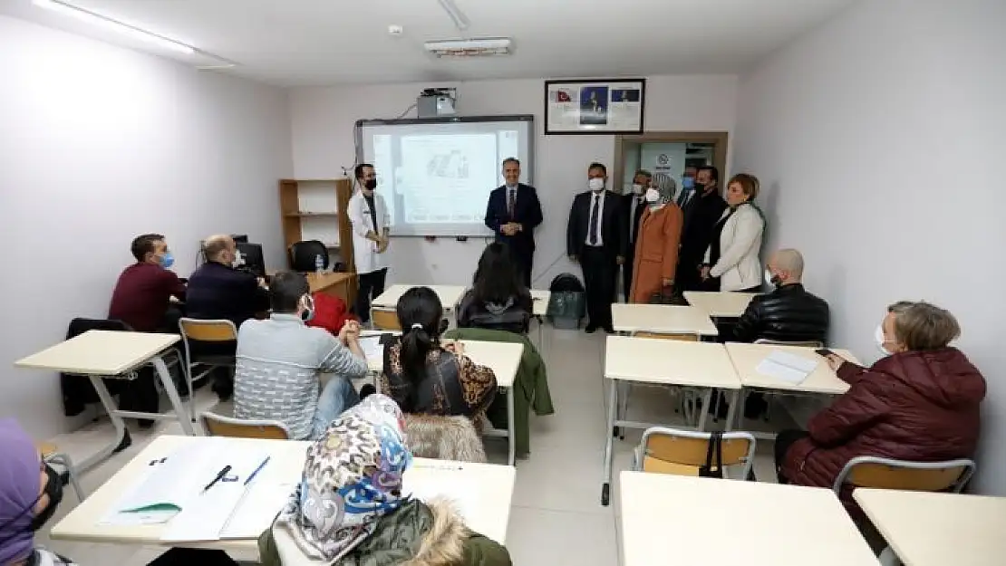 Taban İNESMEK kurslarını ziyaret etti