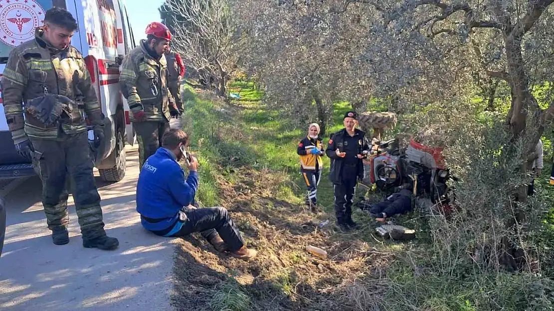 Tamire götürmek istediği traktörün altında kalan sürücü hayatını kaybetti