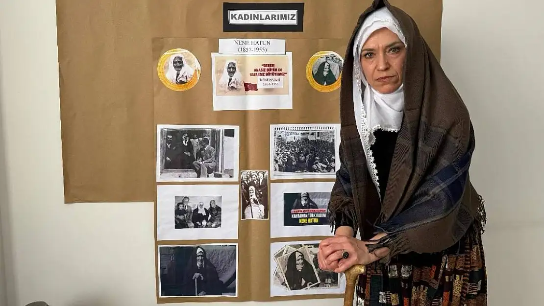 Tarihe iz bırakan kahraman kadınlar canlandırıldı