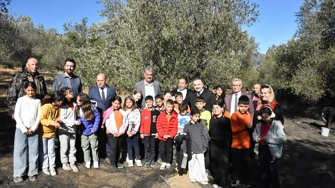 Tarladan sofraya zeytinyağının hikayesi çocuklara anlatıldı