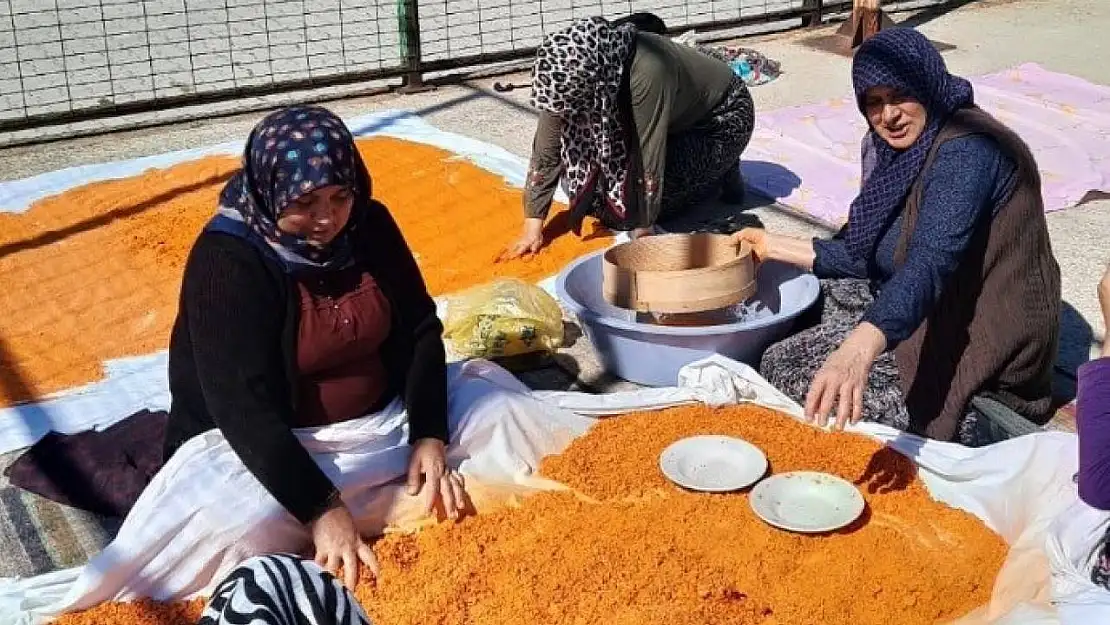 Tavşanlı'da tarhana birlikteliği