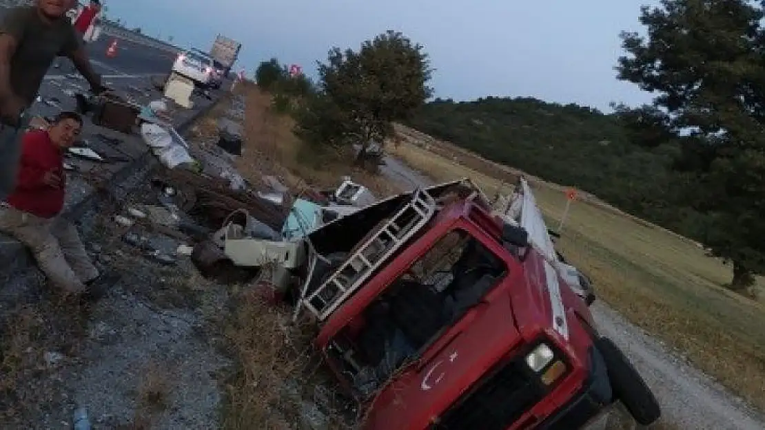 Tavşanlı'da trafik kazası: 1 yaralı