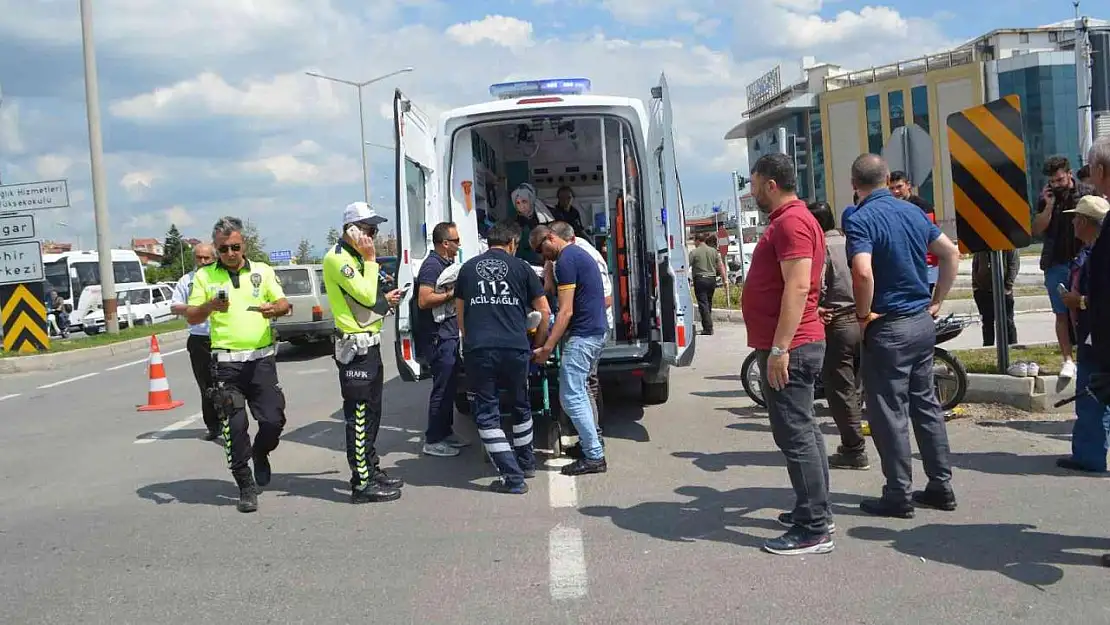 Tavşanlı'da trafik kazası: 1 yaralı