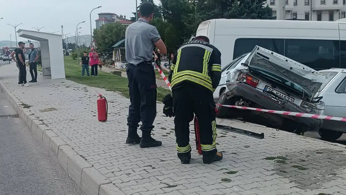 Tavşanlı'da trafik kazası: 1 yaralı