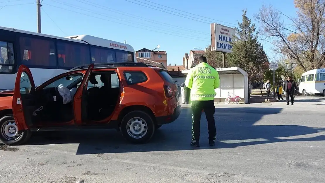 Tavşanlı'da trafik kazası: 1 yaralı