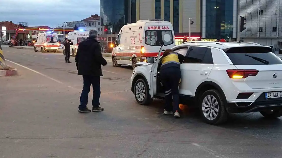 Tavşanlı'da trafik kazası: 1 yaralı