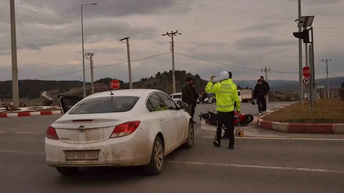 Tavşanlı'da trafik kazası: 1 yaralı