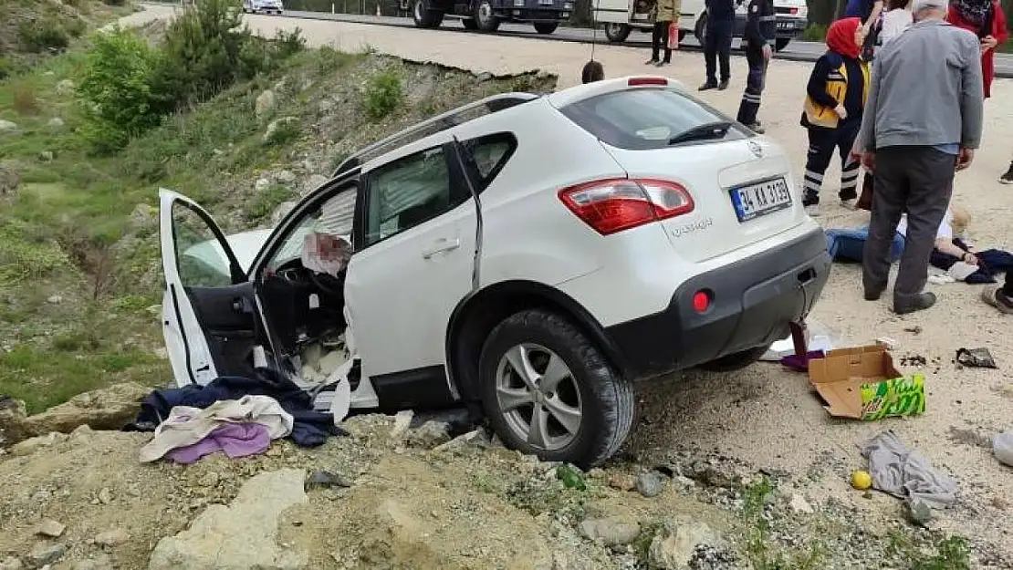 Tavşanlı'da trafik kazası: 2 yaralı