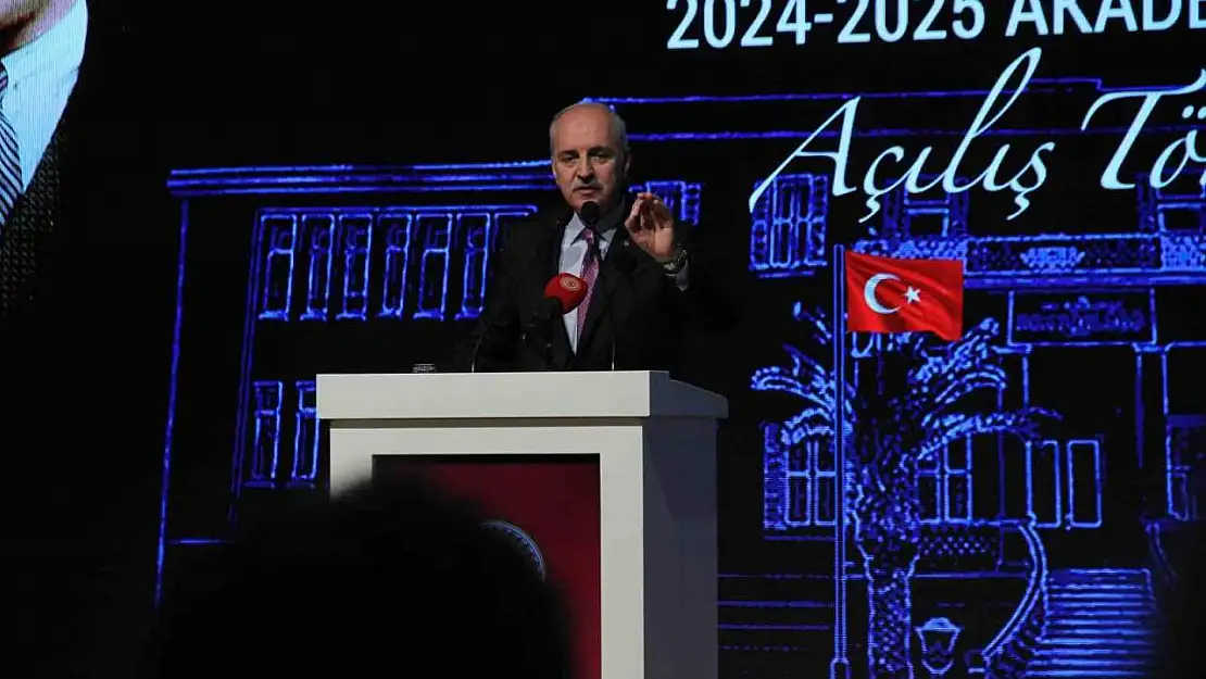 TBMM Başkanı Kurtulmuş: 'İsrail'in BM üyeliğinin askıya alınması konuşulmalı'