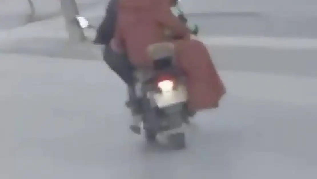 Tehlikeli yolculuk kamerada