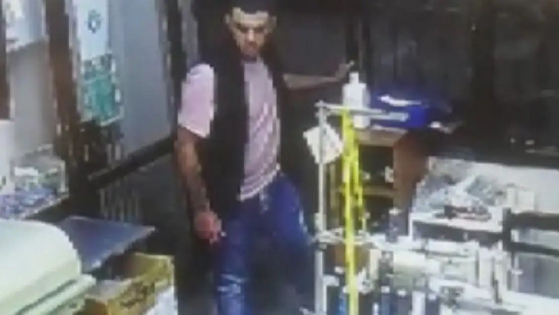 Terziyi takip eden hırsız kamerayı hesap edemedi