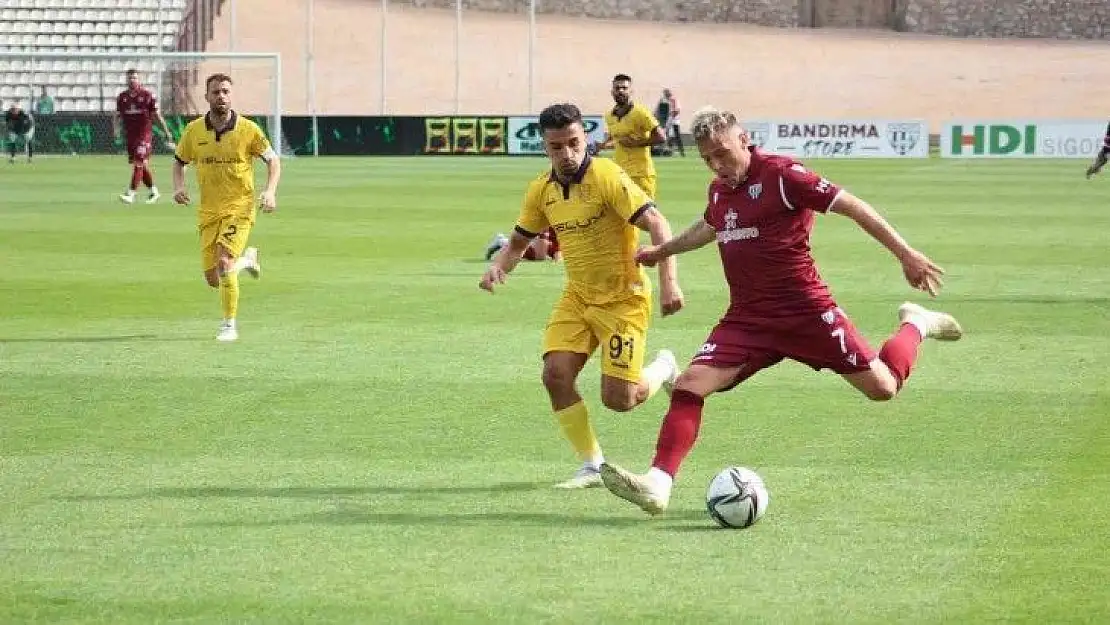 TFF 1 Lig: RH Bandırmaspor: 1 - MKE Ankaragücü: 2