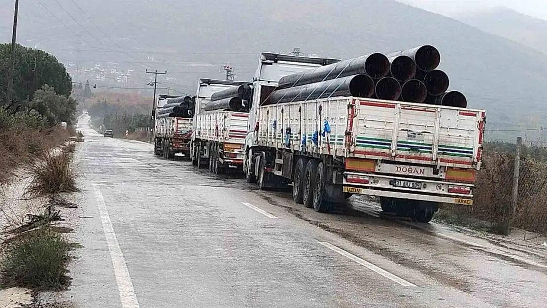 Tırın dorsesinden düşen şahıs ağır yaralandı