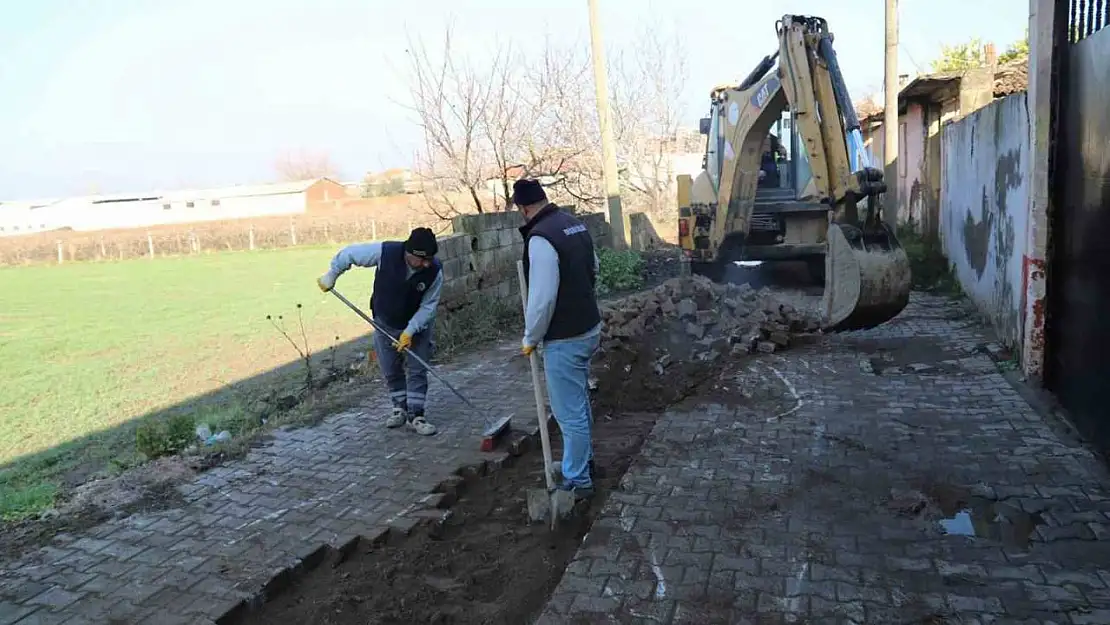 Turgutlu'da çalışmalar tüm hızıyla devam ediyor