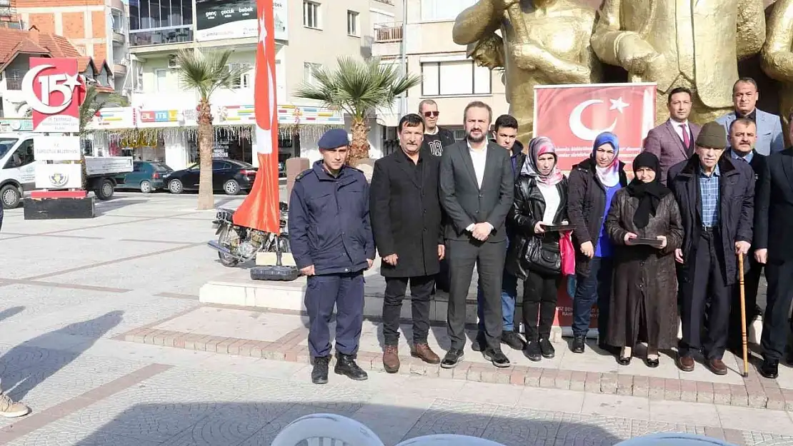 Turgutlu'da şehitler unutulmadı