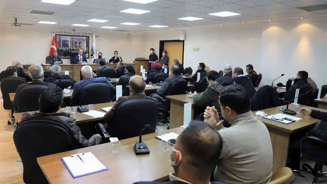 Turgutlu Meclisi yeni yılın ilk toplantısını gerçekleştirdi