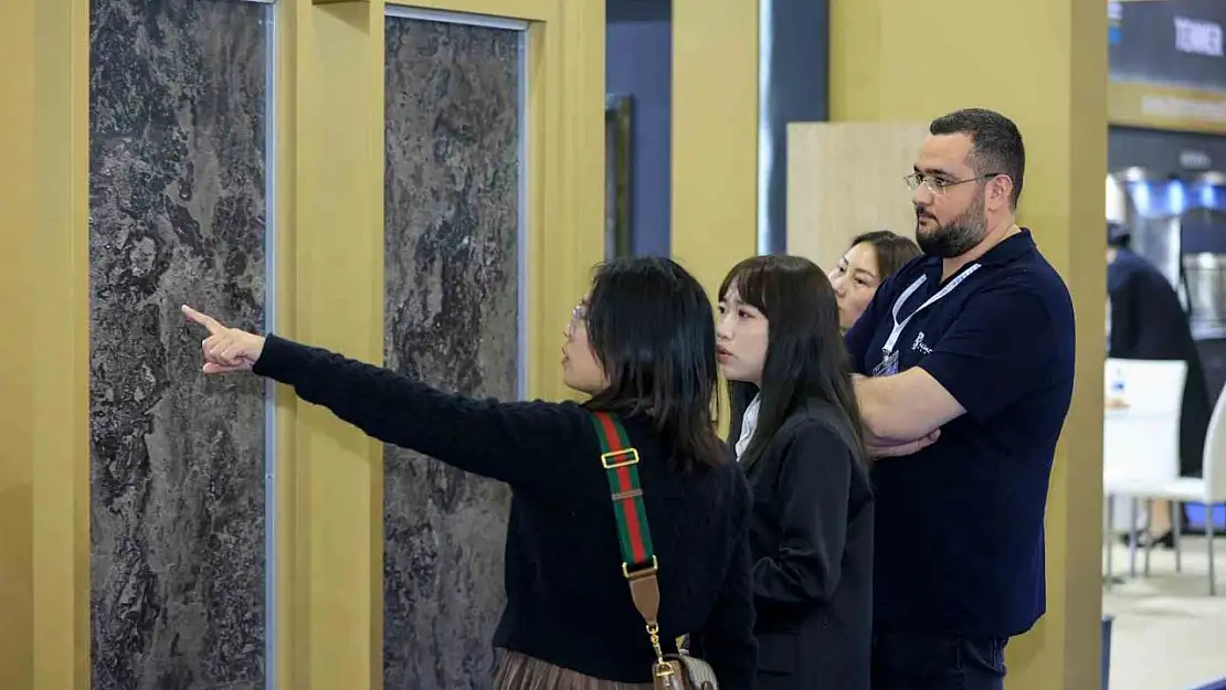 Türk Doğal taş ihracatçıları Çin'den başarıyla döndü