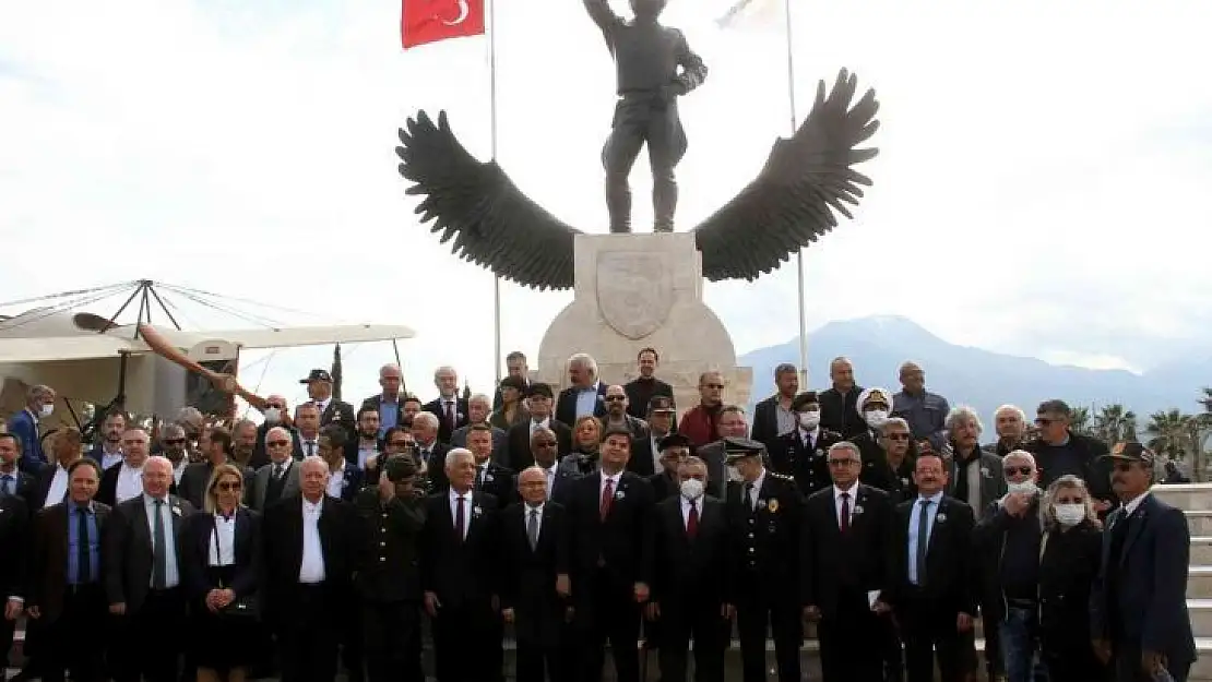 Türk havacılık tarihinin ilk pilotlarından Şehit Fethi Bey Fethiye'de anıldı