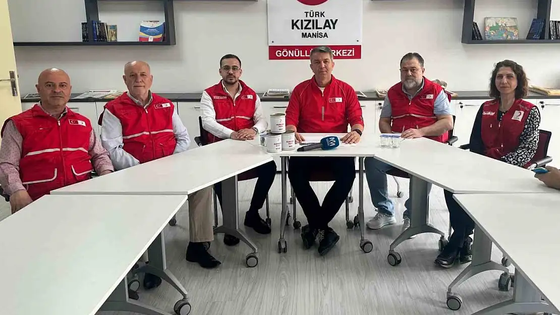 Türk Kızılay Manisa'dan, Nisan ayında 10 milyonluk yardım